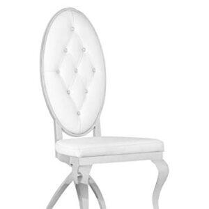 Best Quality Furniture SC60-A Chair, White