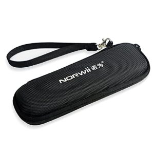 norwii hard travel carring protective case for wireless presenter compatible logitech logi and other presenters, presenter tools for offices (presenter not included)
