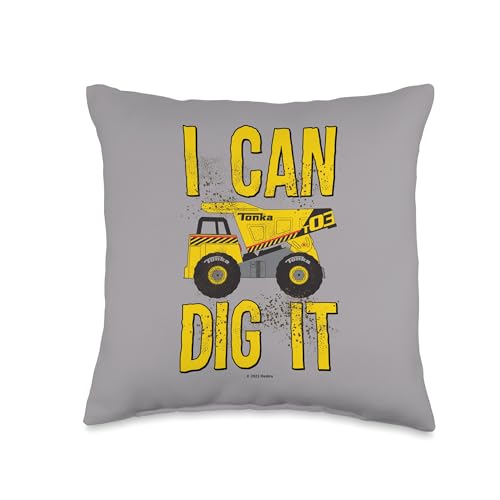 Tonka Can Dig It Throw Pillow, 16x16, Multicolor