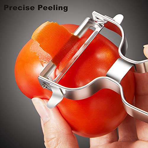 JIANYI Vegetable Peeler, Premium Kitchen Peeler with Comfortable Handle, Ultra Sharp Stainless Steel Y Peeler for Vegetable, Potato, Cucumber, Carrot, All Fruits & Veggies