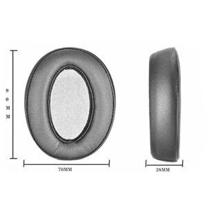 2PCS Black Replacement Ear Pads Cushions Earmuffs for Sony WH-H910N