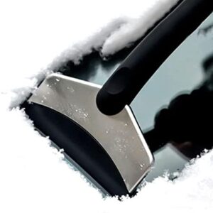 xiaocai Ice Scraper for Cars, 4PCS Snow Remover Ice Shovel Winter Car Mini Snow Removal Assistant Cleaning Car Windshield and Windows