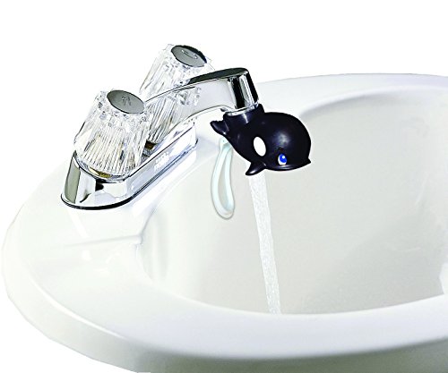 Jokari Whale Bathroom Faucet Water Fountain Attachment. Fun Animal Design to Make Teeth Brushing and Rinsing Fun (2)