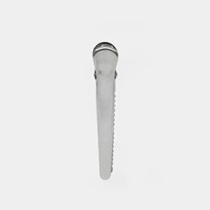 EXCELSTEEL Set of 6 Stainless Steel Clothespin Style Alligator Clips