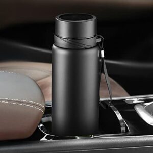 Hroruforg Thermos,Thermos for Hot Drinks with Lanyard,Coffee Thermos,Travel Mug with Leakproof Lid,Flasks for Hot