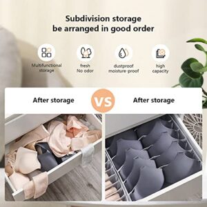 Chancemay Wardrobe Clothes Organizer,Closet Organizers and Storage with Multiple Layers,Wardrobe Clothes Organizer for Jeans,Underwear(White,2pcs).