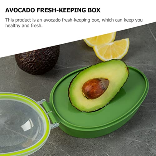 OSALADI Avocado Keeper Avocado Storage Saver Holder Fruit Container Seal Organizer to Keep Your Avocados Fresh for Days