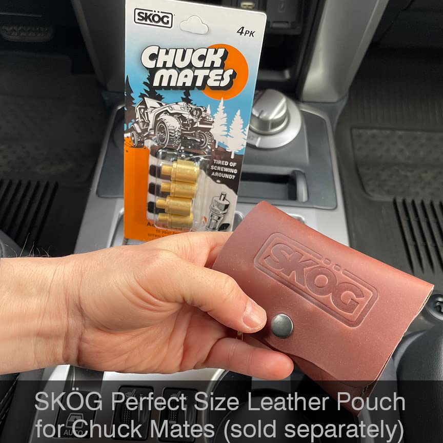 SKÖG Chuck Mates Genuine Leather Perfect Size Pouch