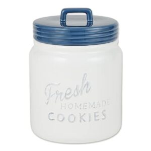 dii kitchen accessories collection ceramics, cookie jar, blue