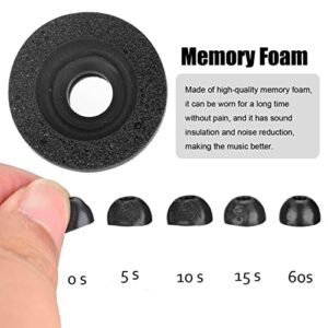 Earbuds Memory Foam Eartips Tips Compatible with Anker Life P2 P3 A2 A1 DOT2 Liberty air x/air 2 / air 2 pro/air 3 pro / 2 PRO sunsang Galaxy Buds Plus/Galaxy Buds/Elite 75t 65t (Large)