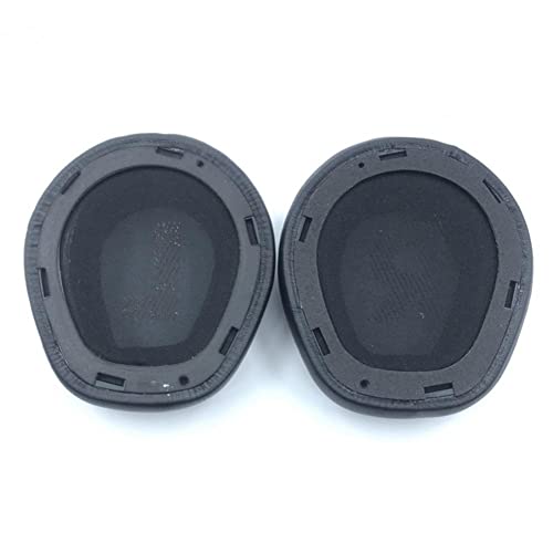 Q800 Replacement Earpads Protein Leather Ear Pads Cushions Cover Repair Parts Compatible with JBL Quantum 800 Wireless Over-Ear Performance Gaming Headset (Black)