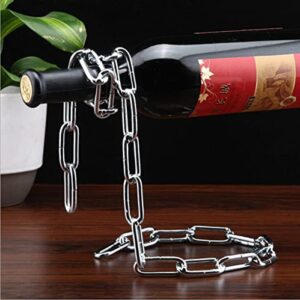 NC Personalized Fashion Wine Bottle Holder Creative Gift Hanging Iron Rope Wine Rack Decoration Party Decoration