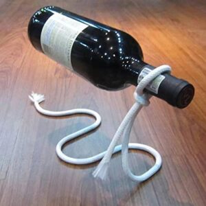 NC Personalized Fashion Wine Bottle Holder Creative Gift Hanging Iron Rope Wine Rack Decoration Party Decoration