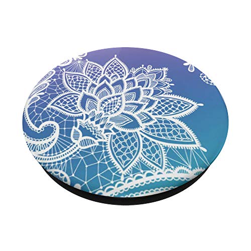 Floral Lace Mandala Phone Popper PopSockets Swappable PopGrip