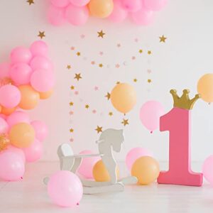 Pastel Pink Balloons 5 Inch 50 Pcs Baby Pink Balloon for Birthday Wedding Engagement Baby Shower Easter Pink Party Decorations