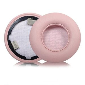 replacement earpads protein leather ear pads cushions cover repair parts compatible with jbl live 400bt jbl live 460nc on-ear wireless headphones (pink)