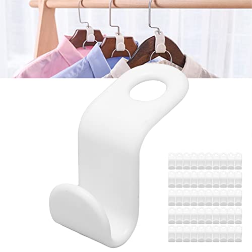 Clothes Hanger Connector Hooks, Hanger Accessories Clothes Storage for Home