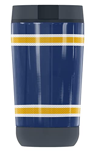 THERMOS Mcneese State University OFFICIAL Jersey Stripes GUARDIAN COLLECTION Stainless Steel Travel Tumbler, Vacuum insulated & Double Wall, 12 oz.