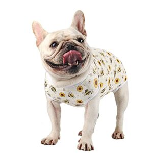 pawcomon dog onesie after surgery recovery suits puppy surgical pajamas cat clothes for male female small medium dogs bodysuit