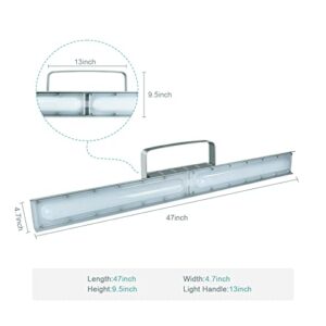 Sokply LED Explosion Proof Light 40W 5600LM (160W HPS Eqv.), ETL/UL844 Certified Class I Division 2 Hazardous Locations Luminaires Warehouse Lighting 100-277V, IP66 H4 Series