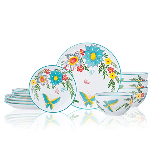 KINGSBULL HOME Dinnerware Set Dish Set Dinnerware Sets Plates and Bowls Sets