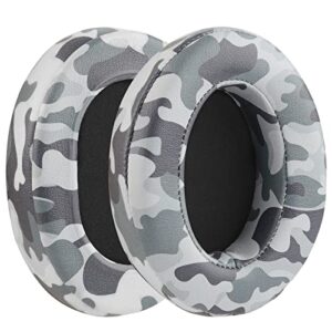 Geekria QuickFit Replacement Ear Pads for Sony WH-CH700N, WH-CH710N, WH-CH720N Headphones Ear Cushions, Headset Earpads, Ear Cups Cover Repair Parts (Camo)