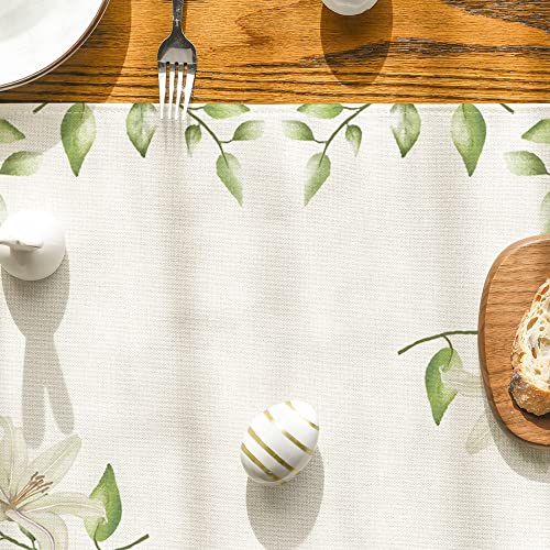 Artoid Mode He is Risen Easter Table Runner, Spring Summer Seasonal Holiday Kitchen Dining Table Decoration for Indoor Outdoor Home Party Decor 13 x 72 Inch