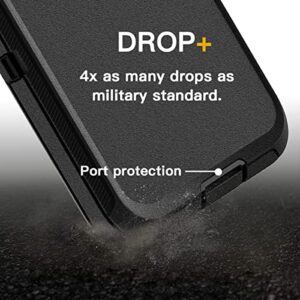 AICase for Galaxy S22 Plus Case with Screen Protector, Heavy Duty Drop Protection Full Body Rugged Shockproof/Dust Proof Military Protective Tough Durable Phone Cover for Samsung Galaxy S22 Plus 6.6“