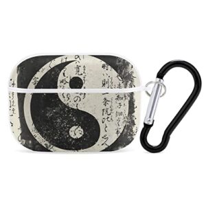 yin yang compatible with apple bluetooth headset cover airpods pro protective case