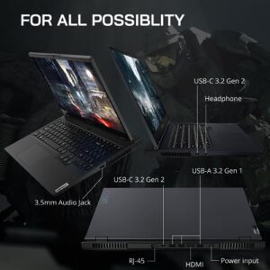 Lenovo 2021 Legion 5 17.3" FHD Gaming Laptop, AMD Ryzen 5-5600H(Beats Intel i7-9750H), 32GB RAM, 1TB PCIe SSD, NVIDIA GeForce GTX 1650, Nahimic 3D Audio, Win 11, Black, 32GB Snowbell USB Card