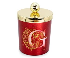 harry potter house gryffindor premium scented soy wax candle with unique aromatic fragrance | 50-hour burn time | home decor housewarming essentials, wizarding world hogwarts gifts and collectibles