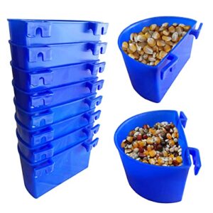 pigeon feeder water 2 pack quail bird chicken feeder water dispenser drinkers with pet bowls & feeders eat food (nigh hole)