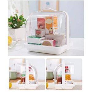 MISS Z Food Storage Box Home Portable Kitchen Bread Snacks Seasoning Bottle Organizer Cosmetics Finishing Boxes