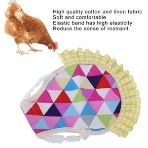 Binyalir Chicken Vest, Soft and Breathable Chicken Saddle Provide Warmth to Poultry in Colder Months Protect Wounds for Poultry