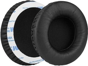 replacement earpads ear cushions ear cups earmuffs compatible with steelseries siberia v1, siberia v2, siberia v3 prism gaming headphones memory foam ear pads, with plastic rod, storage strap