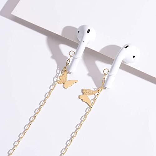 Earphone Ear Hooks Strap Holders Necklace Chain Suitable for AirPods 2 3 Pro Case Accessories Anti Lost Rope Grip for Bluetooth Cable