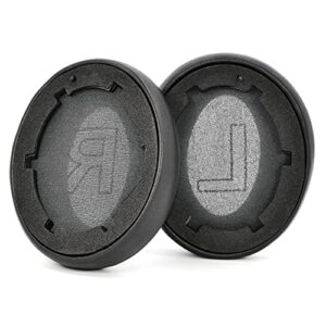 Replacement Ear Pads for Anker Soundcore Life Q20 / Q20 BT Softer Leather, Luxurious Memory Foam, Added Thickness, Enhanced Noise Isolation (Black)