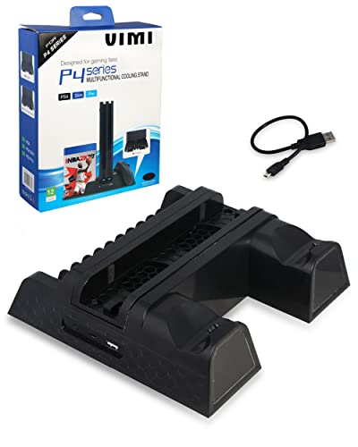 Vimi Base Cooler Ps4 Normal Pro Slim Charging Controls