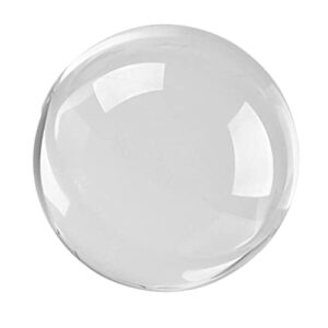 inoqre professional photography crystal ball lens k9 sunshine perfect & decorative accessory 3.5" 80mm lens ball diameter clear