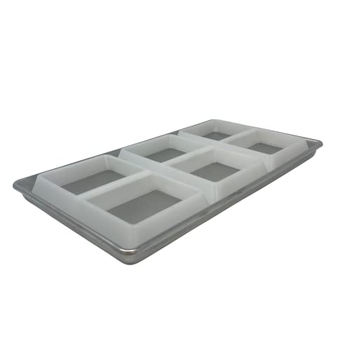 Tray Dividers For Harvest Right Freeze Dryer Trays - Fits Small Trays (3 Sets (3 Trays), White)