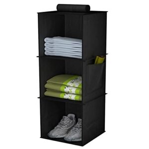 YOUDENOVA 6-Shelf Hanging Closet Organizer, 3-Shelf Closet Hanging Storage Shelves