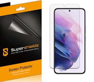 supershieldz (6 pack) designed for samsung galaxy s22 plus 5g screen protector, high definition clear shield (pet)