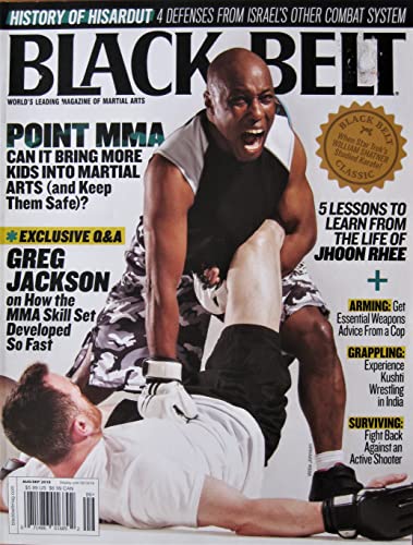 August/September 2018 Black Belt Magazine Greg Jackson Jhoon Rhee