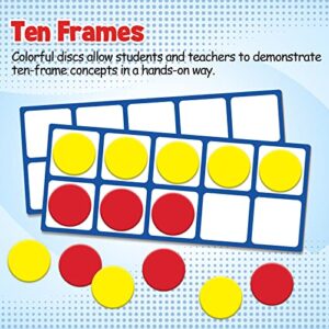 Take Home Versatile Math Manipulatives Kit for Kids Grade K-3,With Ten-Frames,Base Ten Blocks,Math Counters,Number Line,120 Number Chart,Pattern Blocks,Homeschool Supplies (Develops Early Math Skills)