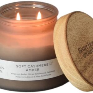 Better Homes & Gardens. 18oz Scented Candle, Soft Cashmere Amber 2-Pack, 34658