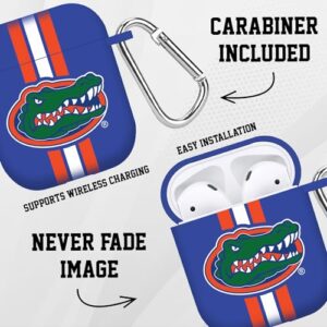 AFFINITY BANDS Florida Gators HD Case Cover Compatible with Apple AirPods Gen 1 & 2 (Stripes)