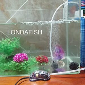 LONDAFISH Aquarium Mini Air Pump 0.8W Oxygen Pump with Air Stone &Tube