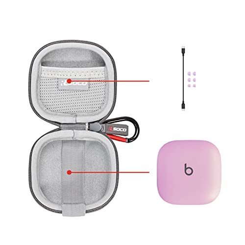 RLSOCO Case for Beats Fit Pro/Fit Pro x Kim True Wireless Noise Cancelling Earbuds (Purple)