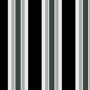 stitch & sparkles 100% cotton duck 45" width large stripe print black color sewing fabric by the yard
