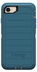 otterbox defender series rugged case for iphone se 3rd gen (2022), 2nd (2020), iphone 8/ 7 (not plus) case only/no holster - bulk packaging - big sur - with microbial defense